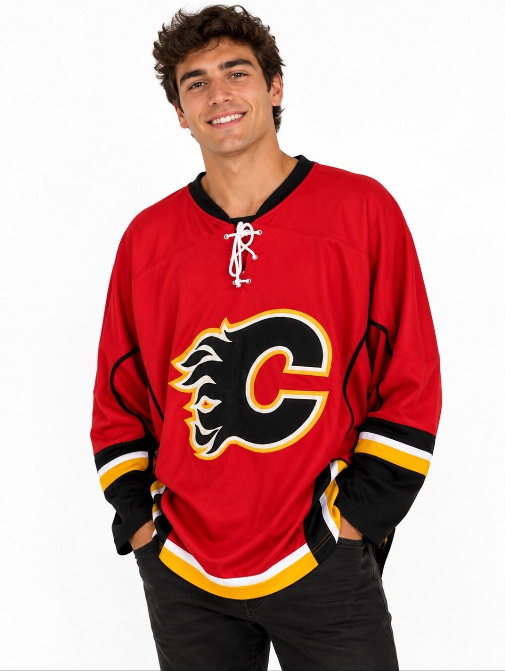 🔥 Calgary Flames Brian Elliott #1 Signed Hockey Jersey – XL – Beckett Authentic